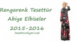 Rengarenk Tesettür Abiye 2015-2016
