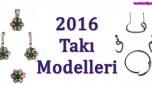 2016 Kolye Küpe Yüzük Modelleri
