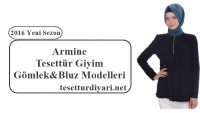 Armine Gömlek-Bluz Modelleri 2016 Yaz Koleksiyonu