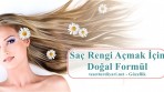 Saç Rengi Açıcı Doğal Formül