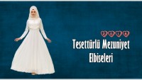 Tesettür Giyim 2018 Mezuniyet Elbisesi Modelleri