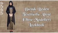 Büyük Beden Tesettürlü Abiye Elbise Modelleri 2018 Lookbook