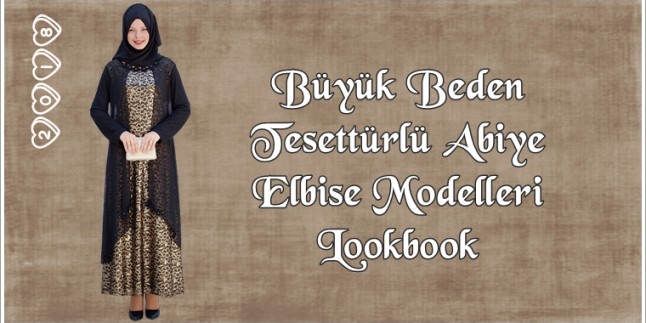 Büyük Beden Tesettürlü Abiye Elbise Modelleri 2018 Lookbook